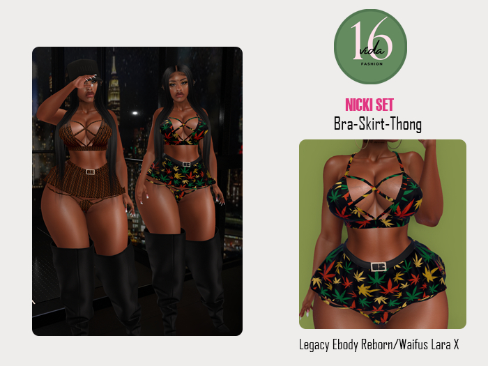 16.Nicki-Weed set