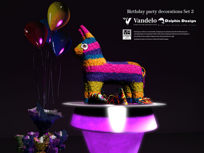 [vandelo]Birthday party decorations Set