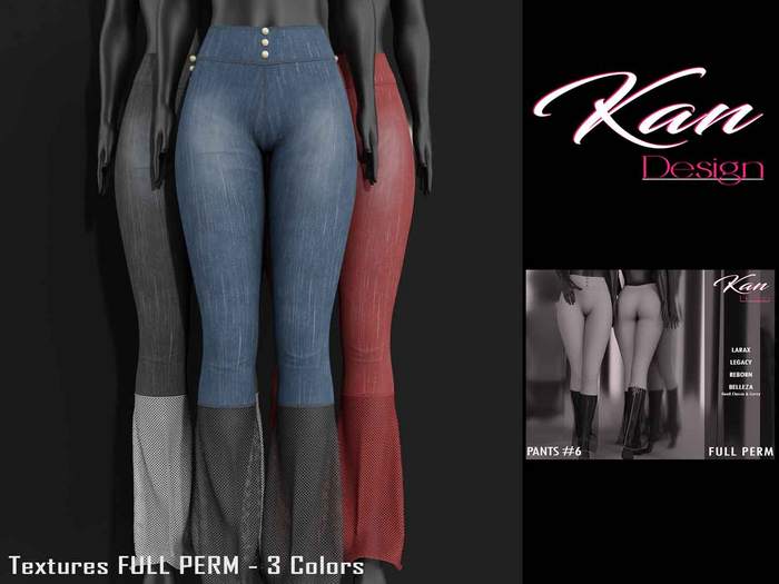 KANDESIGN - Textures FP - PANTS #6
