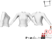 WC1352 Round Neck Bat Bottom Long Sleeves Top