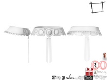 WC1356 Metal Belt Decorated With Rings and Ribbons Rigged and N