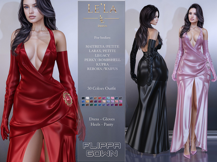 {Le'La} Filippa Gown Set