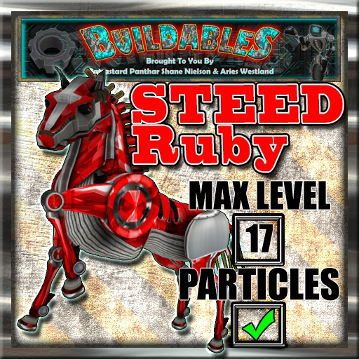 Steed Ruby (Crate) - Buildables Breedable Robot