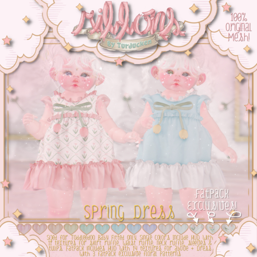 {Ribbons} Spring Dress {Luxury Package}