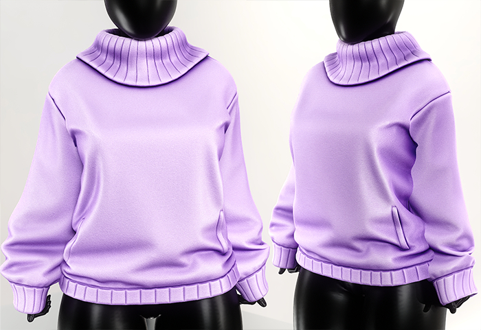 Trophy Sweater Violet