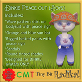 Dinkie Peace Out (Boys)