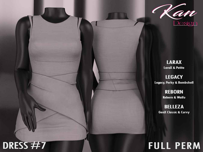 KANDESIGN - DRESS #7 - FULL PERM