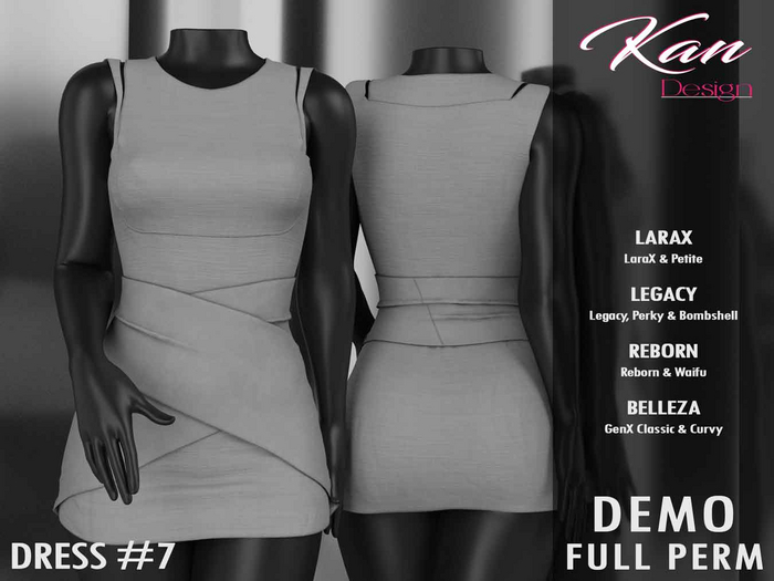 KANDESIGN - DRESS #7 - DEMO FULL PERM