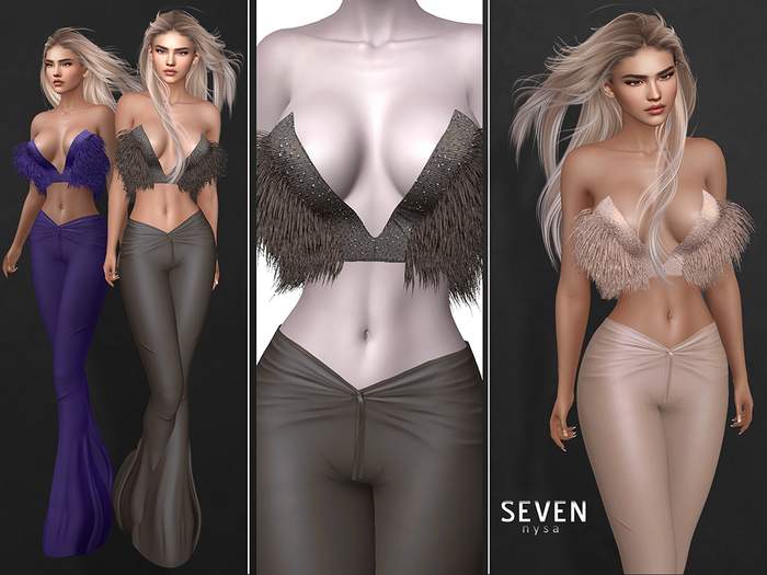 SEVEN - Nysa OUTFIT (brown)