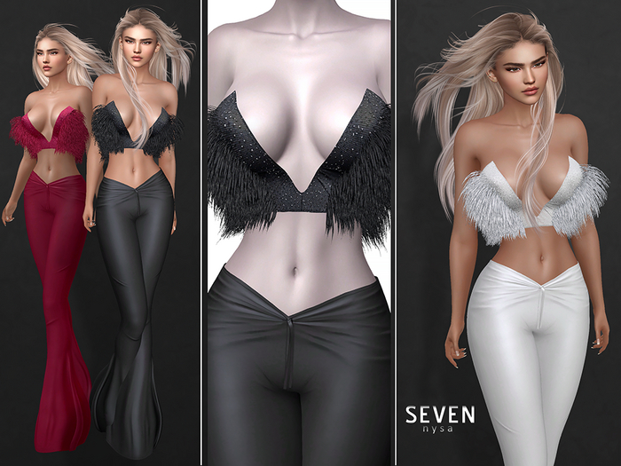 SEVEN - Nysa OUTFIT (black)