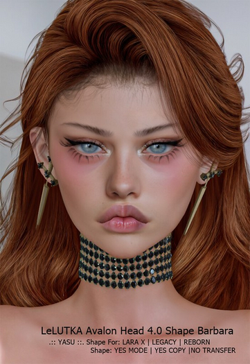 LeLUTKA Avalon Head 4.0 Shape Barbara