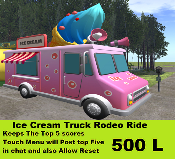 Ice Cream Truck Rodeo Ride 2025