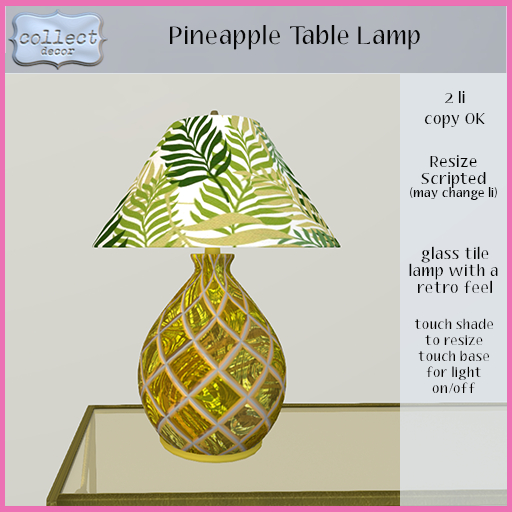 Pineapple Lamp - { collect }