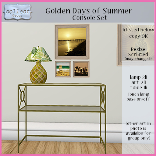 Golden Days of Summer Set - { collect }