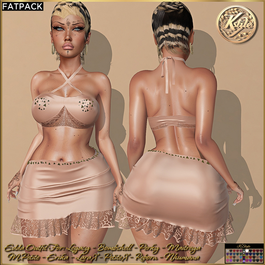 [K-Style] EDDA OUTFIT - FATPACK