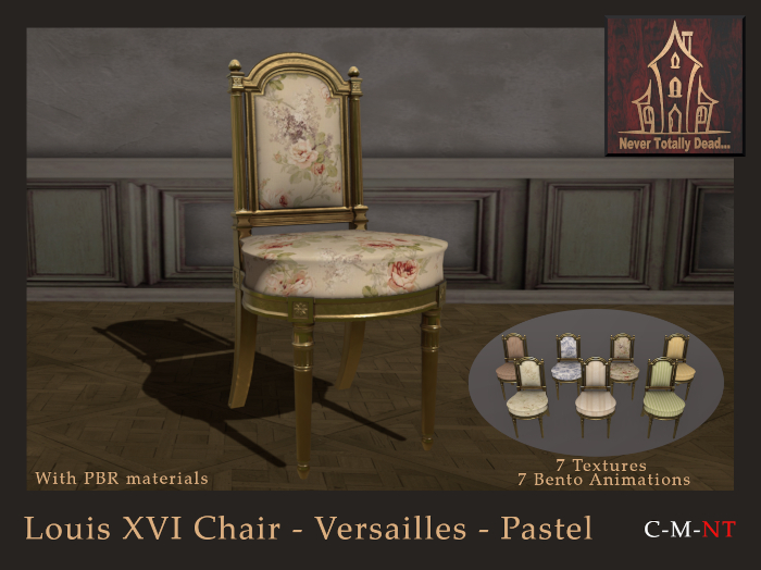 Versailles chairs - Pastel