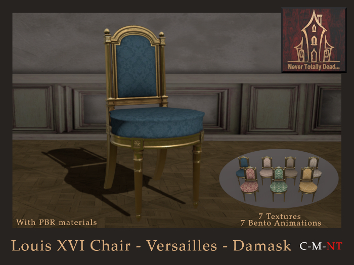 Versailles chairs - Damask