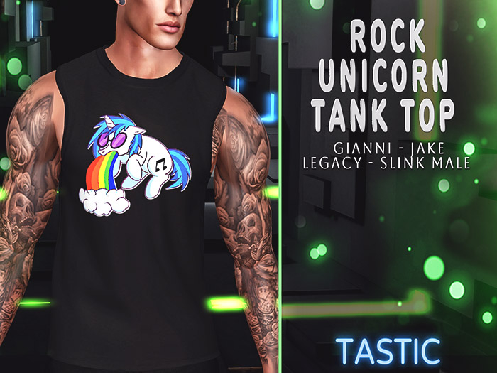 Tastic-Rock Unicorn Tank Top