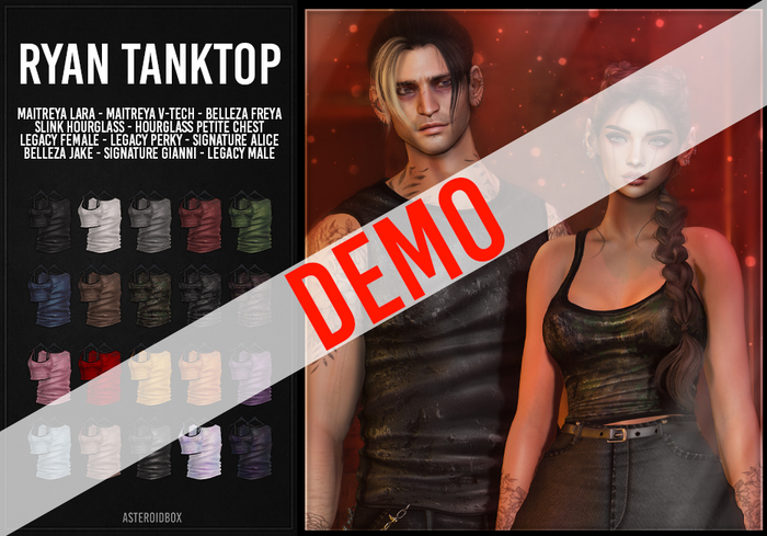 AsteroidBox. Ryan Tank Top - DEMO