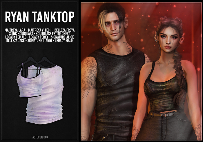AsteroidBox. Ryan Tank Top - Holo