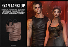 AsteroidBox. Ryan Tank Top - Taupe