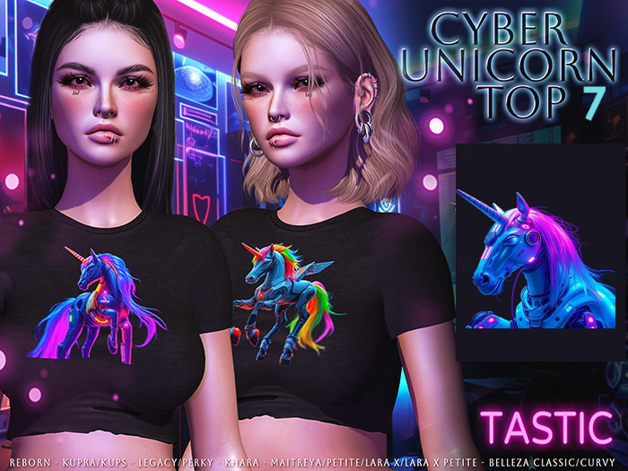 Tastic-Cyber Unicorn Top 7