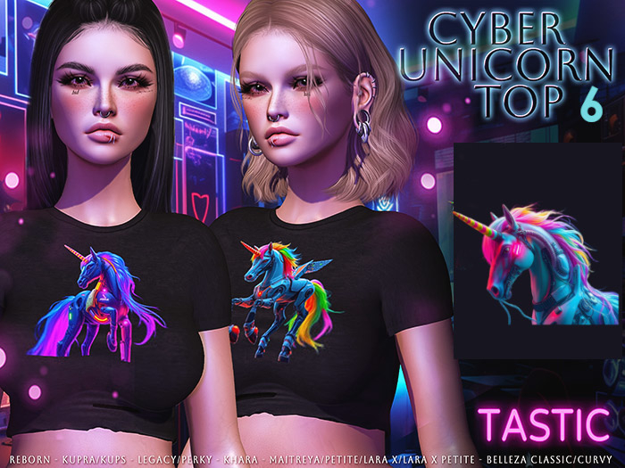 Tastic-Cyber Unicorn Top 6