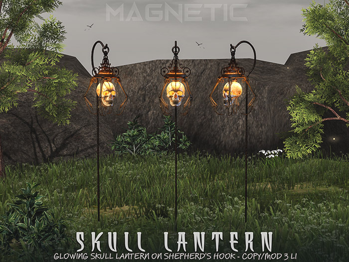 Magnetic - Skull Lantern