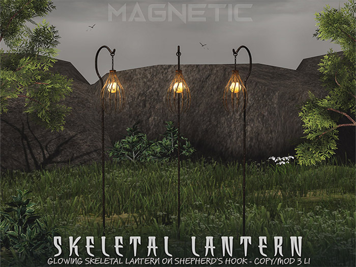 Magnetic - Skeletal Lantern