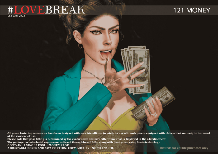 #LOVEBREAK 121 MONEY