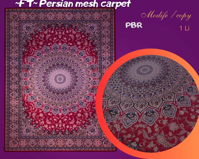 ~FT~ Persian mesh carpet PBR 