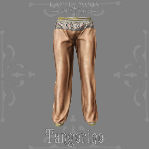 *pm* Daljeet Harem Pants: Tangerine