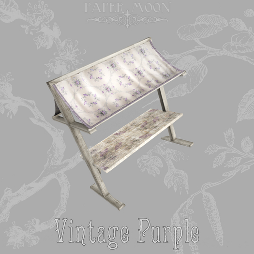 *pm* Floral Market Stand - Vintage Purple