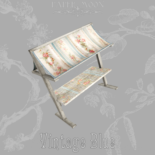 *pm* Floral Market Stand - Vintage Blue