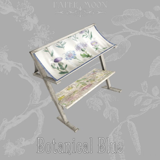 *pm* Floral Market Stand - Botanical Blue