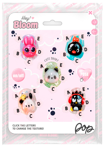 BLOOM - POP NAILS [CUTE SHORT] eBODY