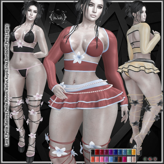 [LRS] Delmare Outfit Pack 1 DEMO ( 12 mesh size )