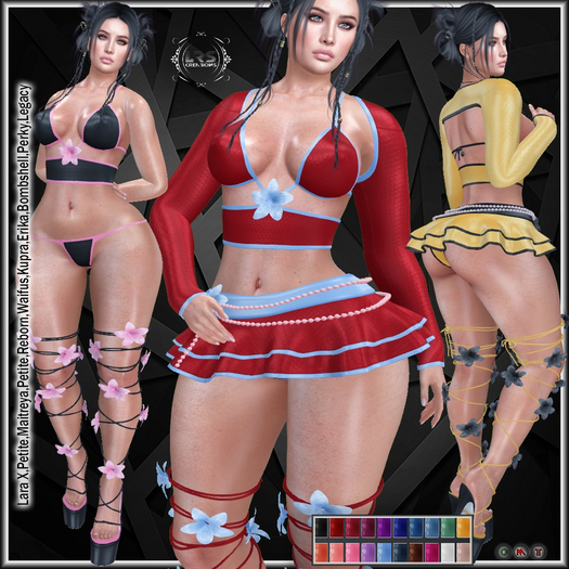 [LRS] Promo!!! Delmare Outfit Pack 1 ( 12 mesh size )