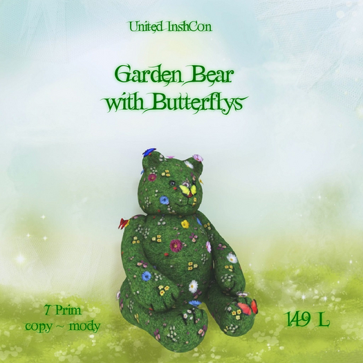 *UI* Garden Bear with Butterflys v