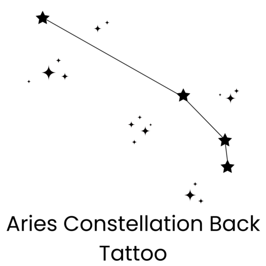 Aries Constellation (Back Tattoo)