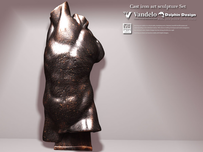 [vandelo] Cast iron art sculpture Set
