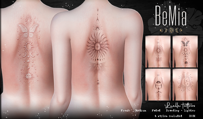 BeMia. Luelle tattoos
