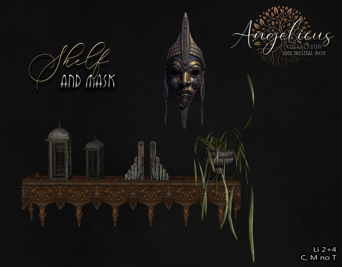 .AngelicUs. Shelf and Mask 