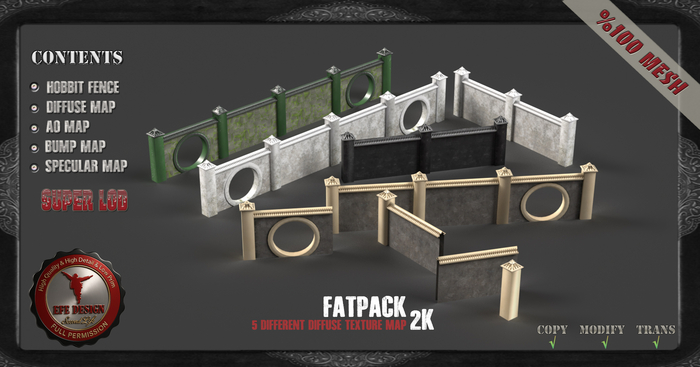 (Efe Design) Hobbit Fence Fatpack Fullperm 