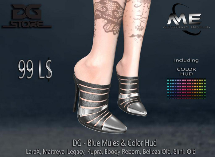 DG - Blue Mules & Color Hud - DEMO - DEMO