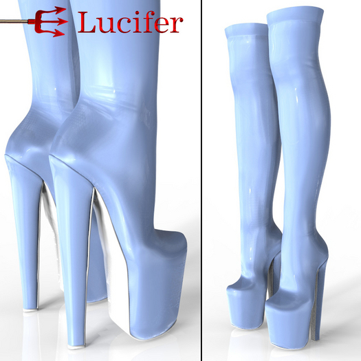 Blue Secret Boots Reborn