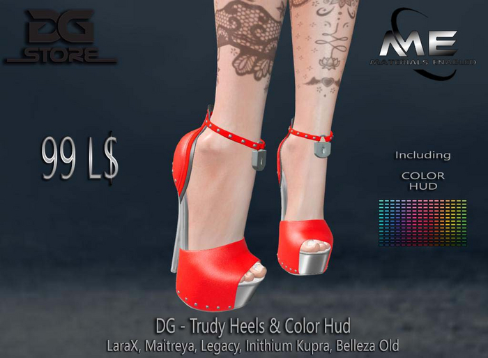 DG - Trudy Heels & Color Hud - DEMO - DEMO
