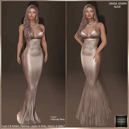 SAS - Sania Nude Gown (LaraX & MB) 
