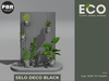 Second Life Marketplace - Eco - Selo Deco Black