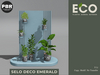 Second Life Marketplace - Eco - Selo Deco Emerald